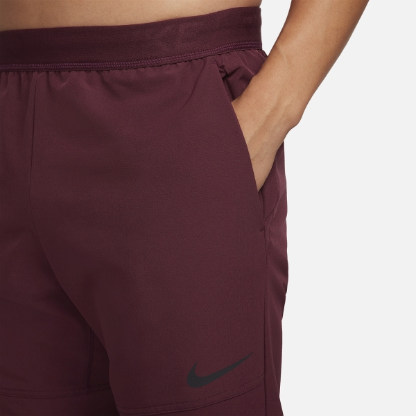 Nike Flex Vent Max Pantalones - Night Maroon/Black