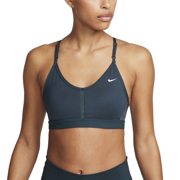 Women's Sports Bra Nike Indy Sports Bra  Deep Jungle/White CZ4456328