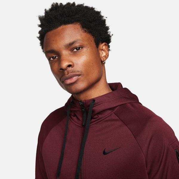 Nike Pro Dri Fit Full Zip Sportswear Jacket BV5568 681 Maroon Size