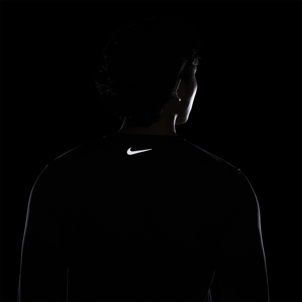 Nike Miler Flash Maglia - Black/Reflective Silver