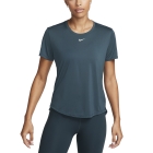 Nike One Dri-FIT Logo Camiseta - Deep Jungle/White