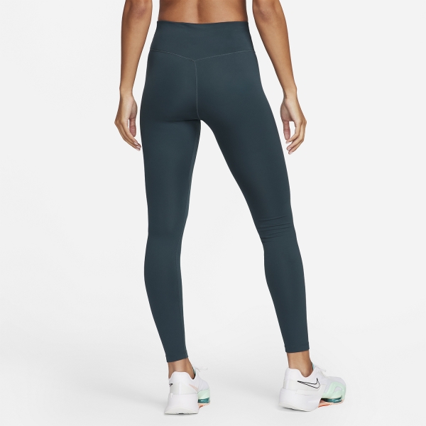 Nike One Tights - Deep Jungle/White