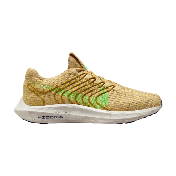 Men's Performance Running Shoes Nike Pegasus Turbo Next Nature  Sesame/Lime Blast/Buff Gold/Bronzine DM3413200