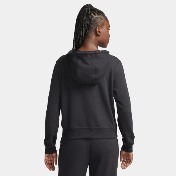 Nike Pro Dri-FIT One Sudadera - Black/Metallic Silver