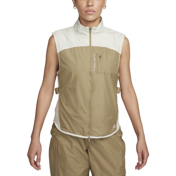 Chaqueta Trail Running para Mujer Nike Nike Trail Repel Chaleco  Sea Glass/Neutral Olive  Sea Glass/Neutral Olive 