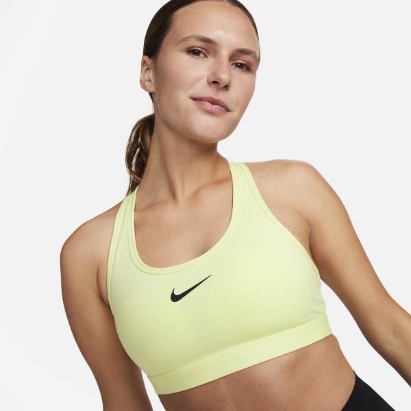 Nike Swoosh Dri-FIT Women's Sports Bra - Luminous Green/Black