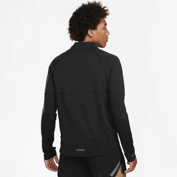 Nike Therma-FIT Element Camisa - Black/Reflective Silver