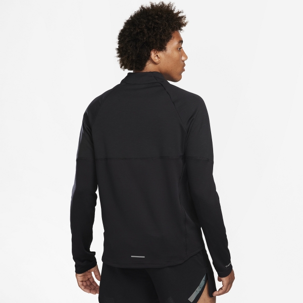 Nike Therma-FIT Element Maglia - Black/Reflective Silver