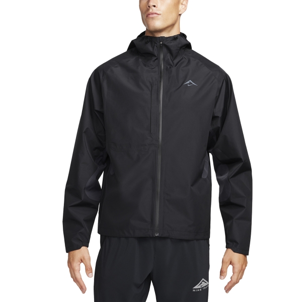 Men's Running Jacket Nike Trail Cosmic Peaks GTX Jacket  Black/Anthracite FB7532010