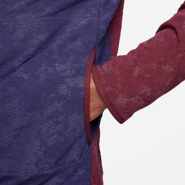 Nike Trail Shirt - Purple Ink/Night Maroon/Melon Tint