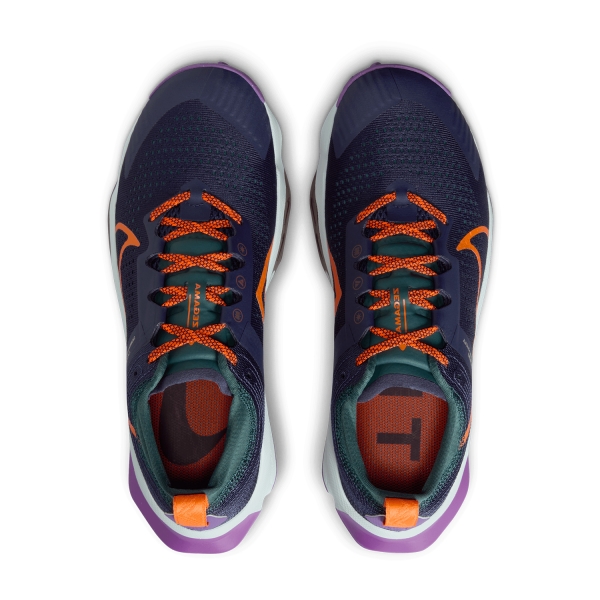 Nike ZoomX Zegama Trail - Purple Ink/Safety Orange/Deep Jungle