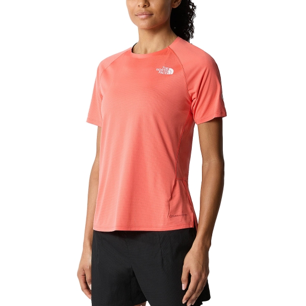 Camiseta Running Mujer The North Face Summit High Camiseta  Radiant Orange NF0A7ZTVCA1