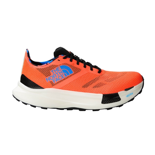 Men's Trail Running Shoes The North Face Summit Vectiv Pro  Solar Coral/Optic Blue NF0A819BOIG