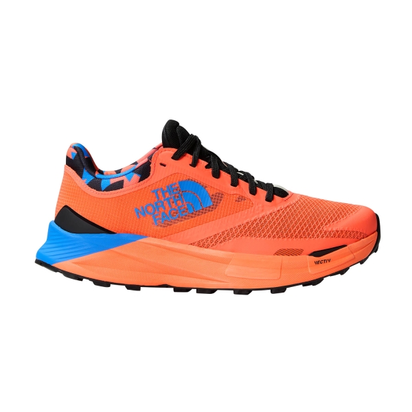 Women's Trail Running Shoes The North Face Vectiv Enduris 3  Solar Coral/Optic Blue NF0A8198OIG