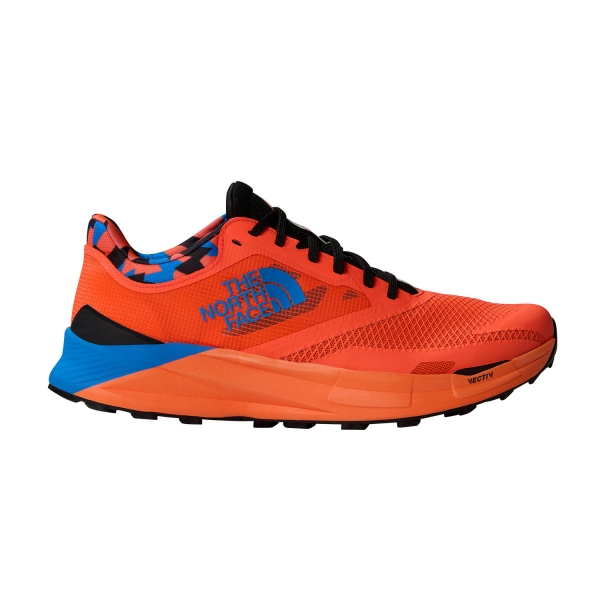 Scarpe Trail Running Uomo The North Face Vectiv Enduris 3  Solar Coral/Optic Blue NF0A8197OIG