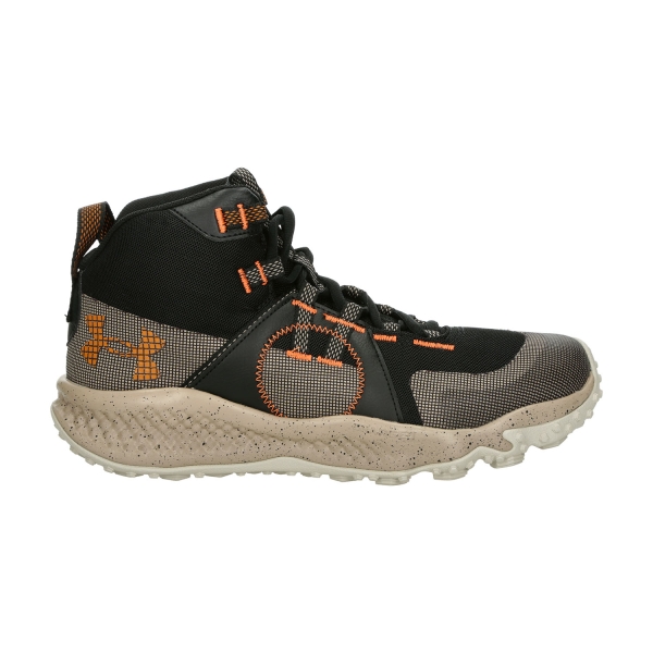 Men's Outdoor Shoes Under Armour Charged Maven Trek  Black/Sahara/Honey Orange 30263700001
