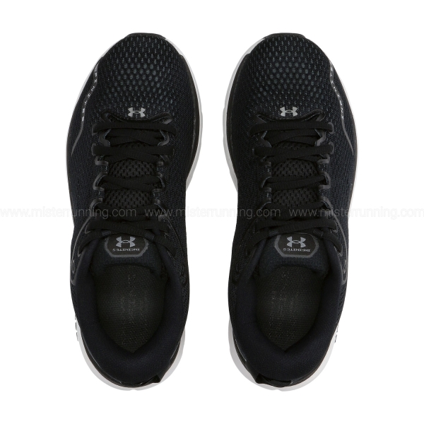 Under Armour HOVR Infinite 5 - Black/White/Metallic Gun Metal