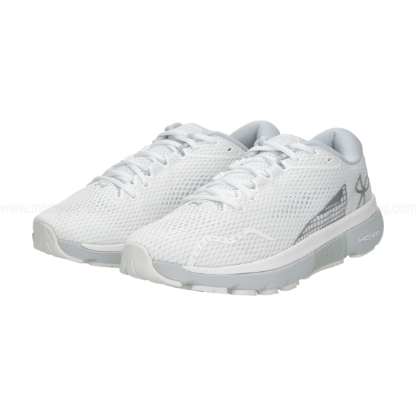 Under Armour HOVR Infinite 5 - White/Halo Gray/Metallic Silver