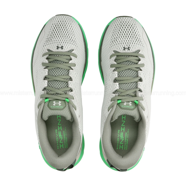 Under Armour HOVR Infinite 5 - White Clay/Green Screen/Colorado Sage
