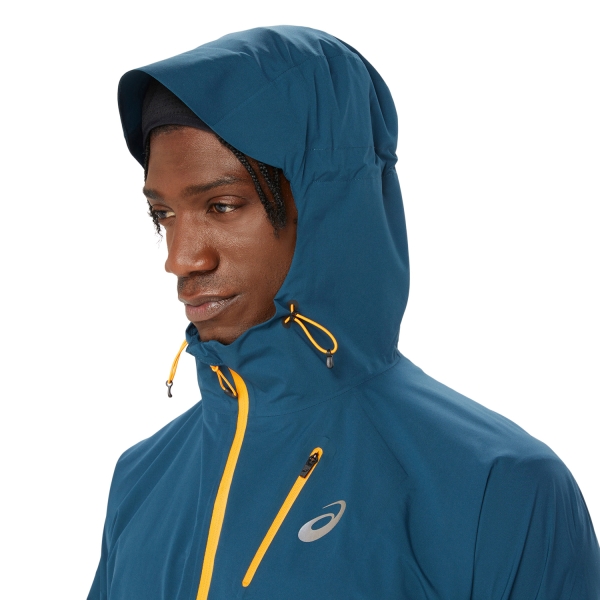 Asics Fujitrail Waterproof Jacket - Magnetic Blue