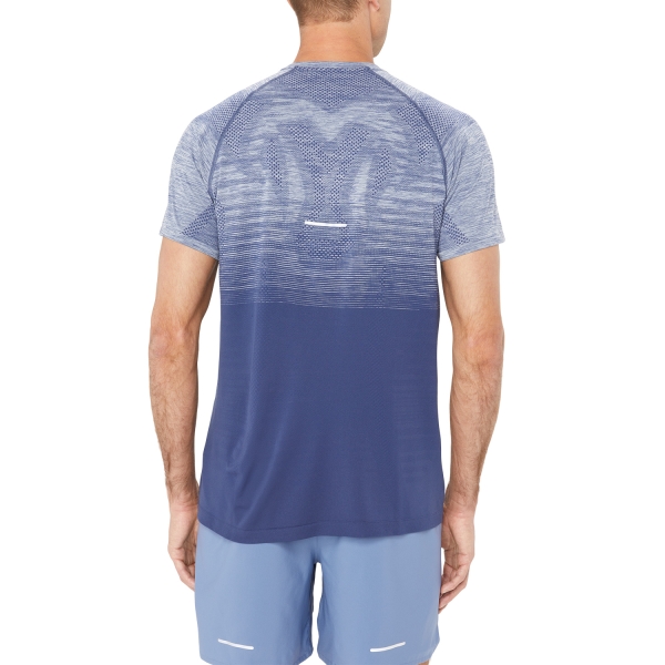 Asics Seamless Camiseta - Denim Blue/Thunder Blue