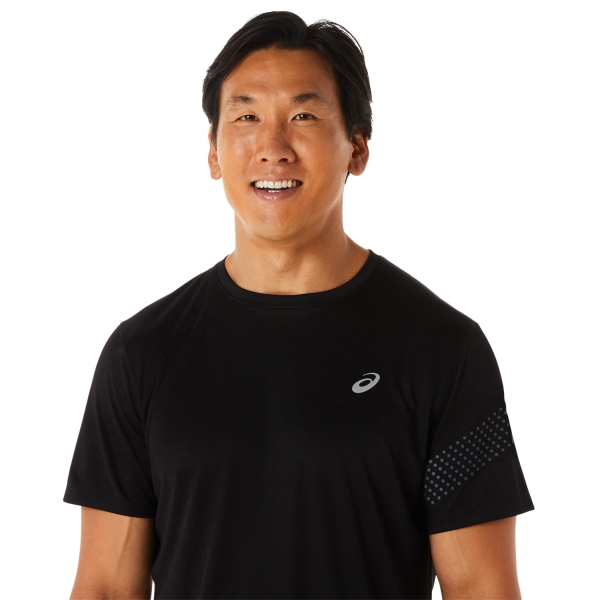 ASICS Icon Camiseta - Performance Black/Carrier Grey
