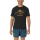 Asics Fujitrail Logo Camiseta - Performance Black/Carbon/Fellow Yellow