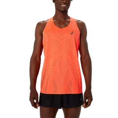 Asics Metarun Tank - Sunrise Red