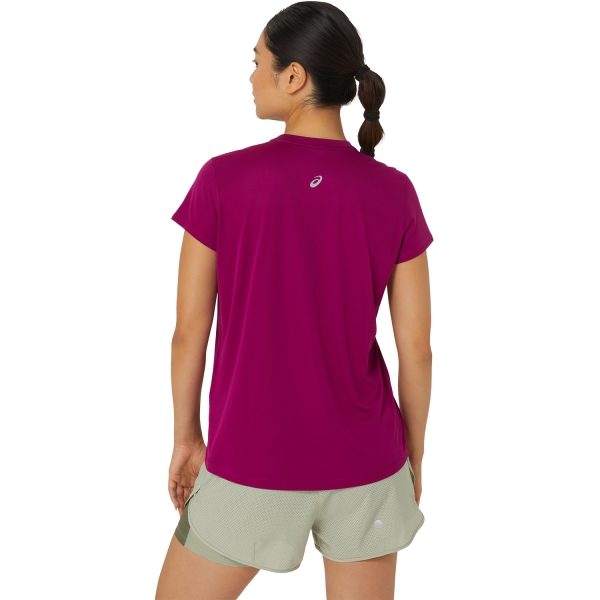 Asics Fujitrail Logo Camiseta - Blackberry