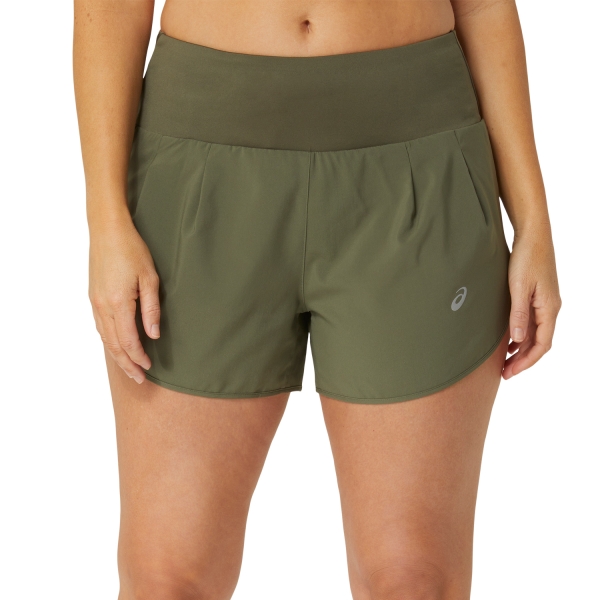 Pantalones cortos Running Mujer Asics Road 3.5in Shorts  Mantle Green 2012C965300