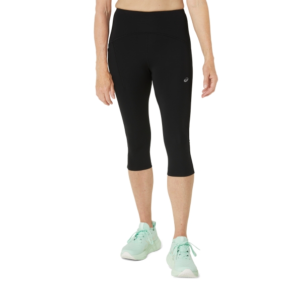 Tights Running Donna Asics Road Capri Tights  Performance Black 2012D006001