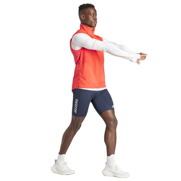 adidas Adizero Gilet - Bright Red