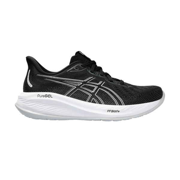 Zapatillas Running Neutras Mujer Asics Gel Cumulus 26  Black/Concrete 1012B599002