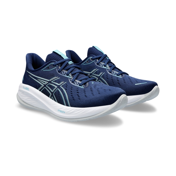 Men's GEL-NIMBUS 24, Electric Blue/Piedmont Grey