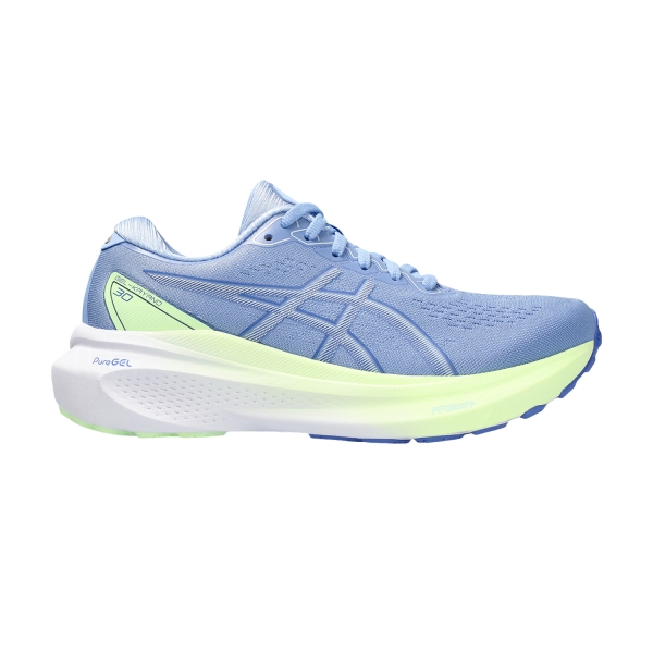 Woman's Structured Running Shoes Asics Gel Kayano 30  Light Sapphire/Light Blue 1012B357404