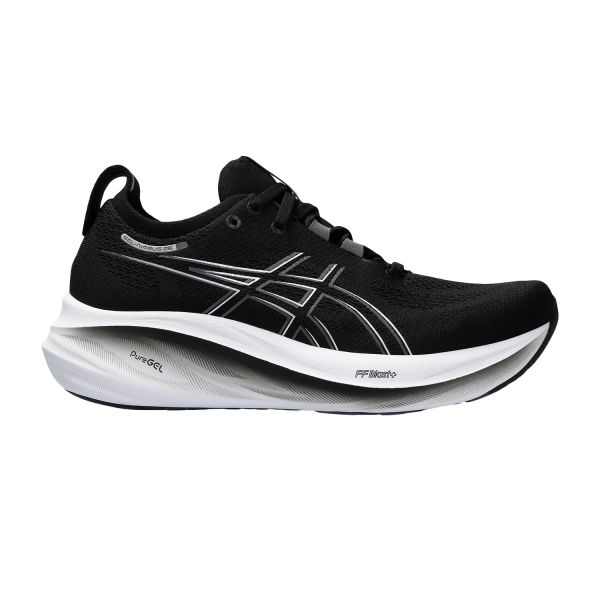 Women's Neutral Running Shoes Asics Gel Nimbus 26  Black/Graphite Grey 1012B601001