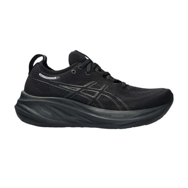 Women's Neutral Running Shoes Asics Gel Nimbus 26  Black 1012B601002
