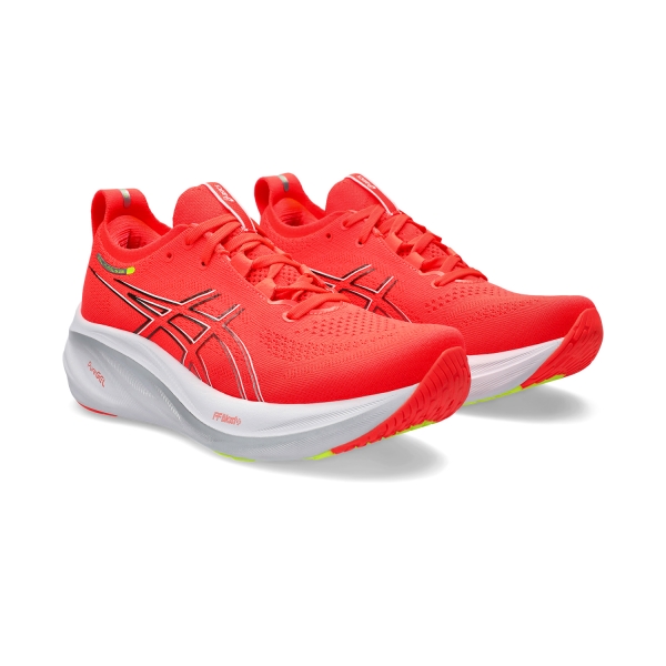 Asics Gel Nimbus 26 - Sunrise Red/Pure Silver