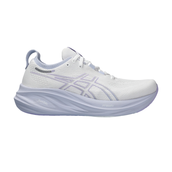 Women's Neutral Running Shoes Asics Gel Nimbus 26  White/Fresh Air 1012B601100