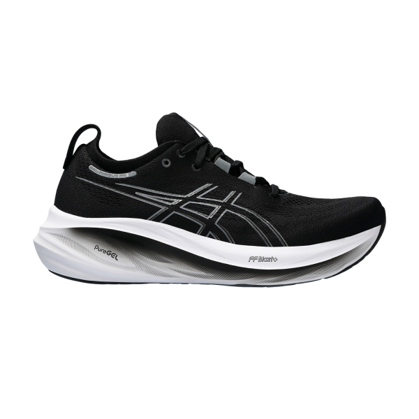 Men's Neutral Running Shoes Asics Gel Nimbus 26  Black/Graphite Grey 1011B794001