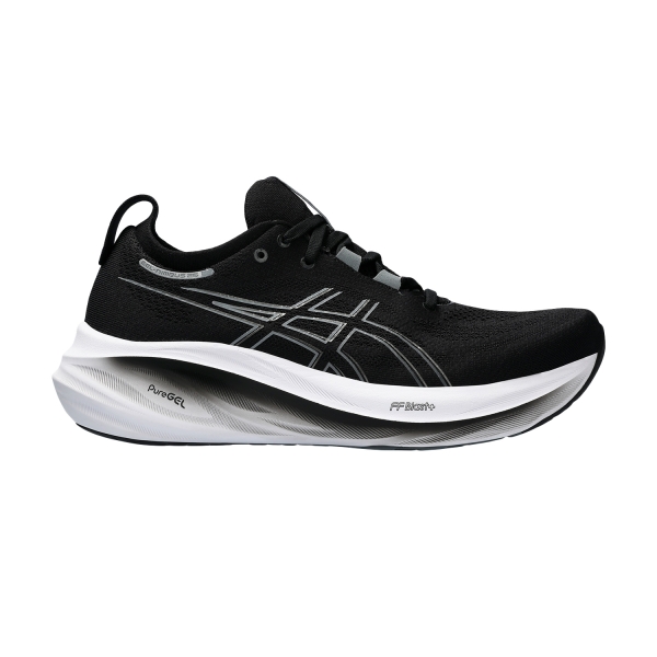 Zapatillas Running Neutras Hombre Asics Gel Nimbus 26  Black/Graphite Grey 1011B794001