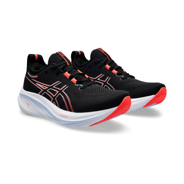 Asics Gel Nimbus 26 - Black/True Red