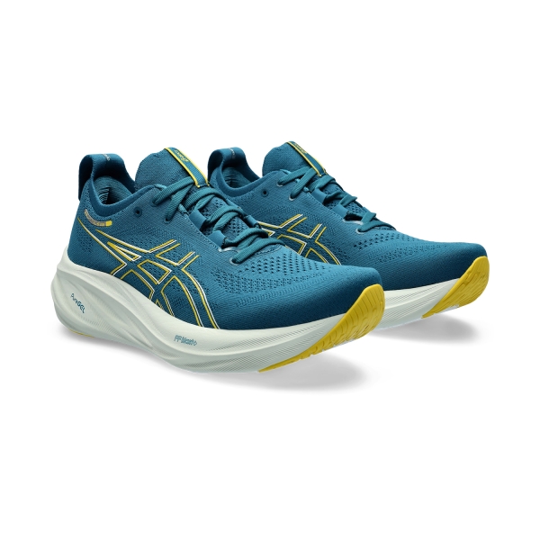 Asics Gel Nimbus 26 - Evening Teal/Light Mustard