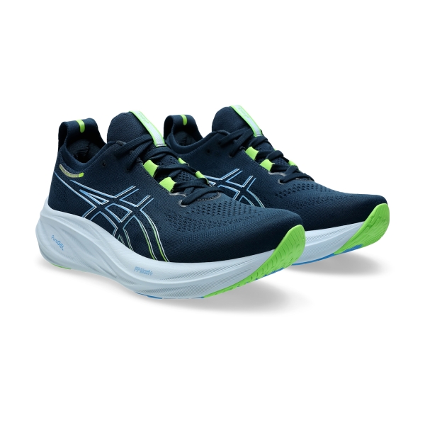 Asics Gel Nimbus 26 - French Blue/Electric Lime