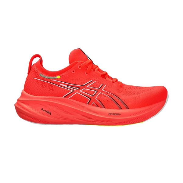 Men's Neutral Running Shoes Asics Gel Nimbus 26  Sunrise Red/Black 1011B794600