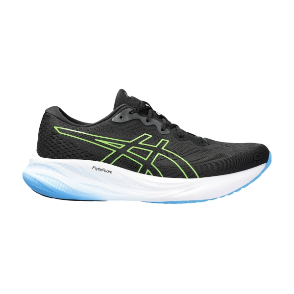 Men's Neutral Running Shoes Asics Gel Pulse 15  Black/Electric Lime 1011B780001