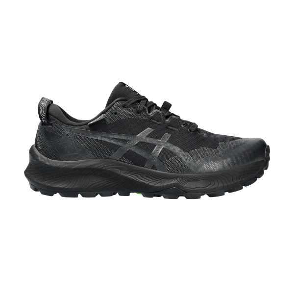 Women's Trail Running Shoes Asics Gel Trabuco 12 GTX  Black/Graphite Grey 1012B607002