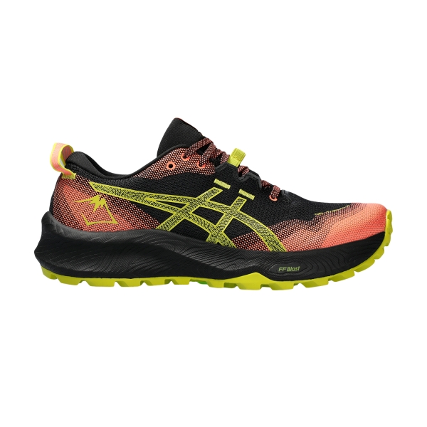 Women's Trail Running Shoes Asics Gel Trabuco 12  Black/Cacti 1012B605001