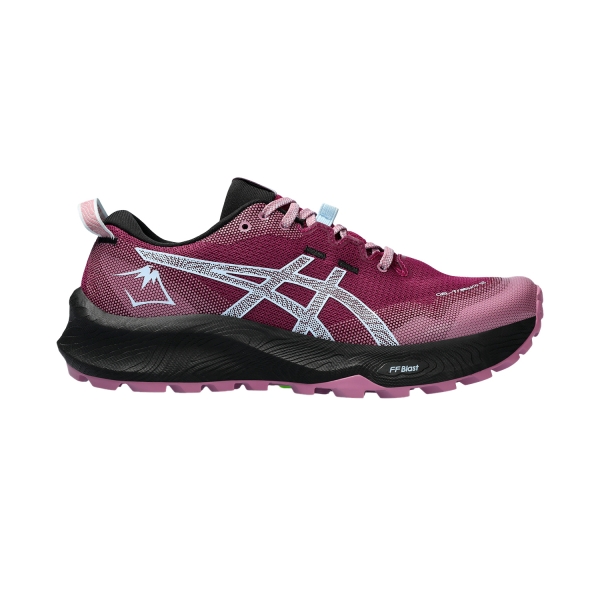 Women's Trail Running Shoes Asics Gel Trabuco 12  Blackberry/Light Blue 1012B605500