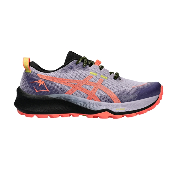 Women's Trail Running Shoes Asics Gel Trabuco 12  Faded Ash Rock/Sun Coral 1012B605501